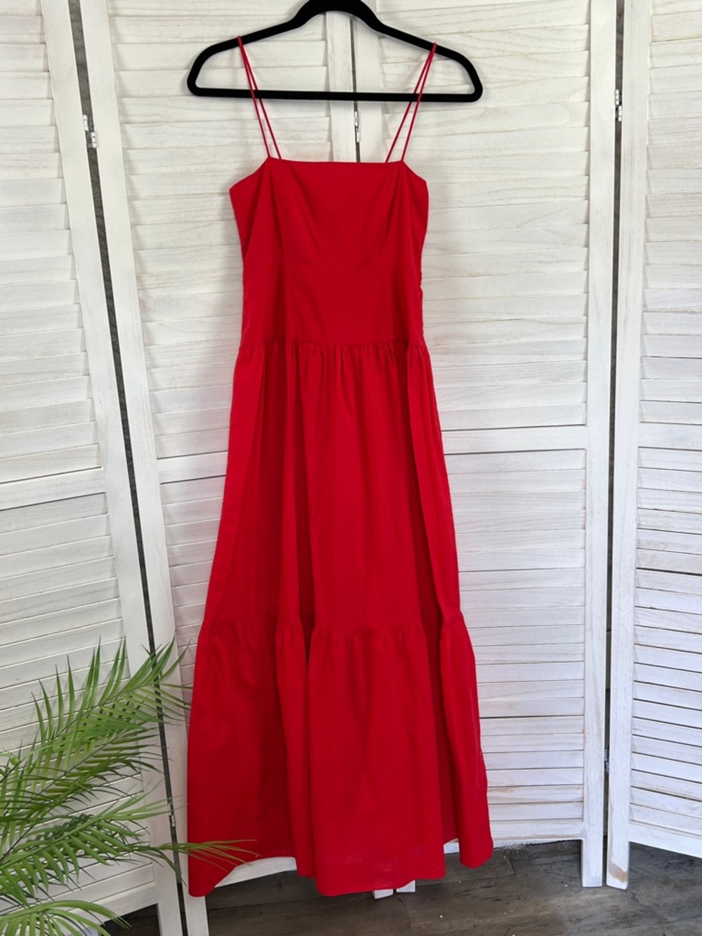Playa Lucila Tiered Sundress Maxi Small